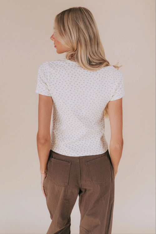 Cinnamon Bloom Top