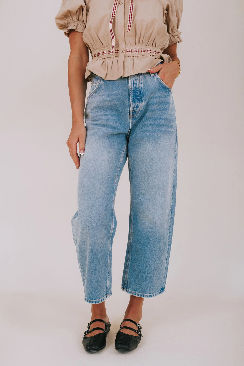 Deep Trance Dropped Boyfriend Jeans - 3 Colors!