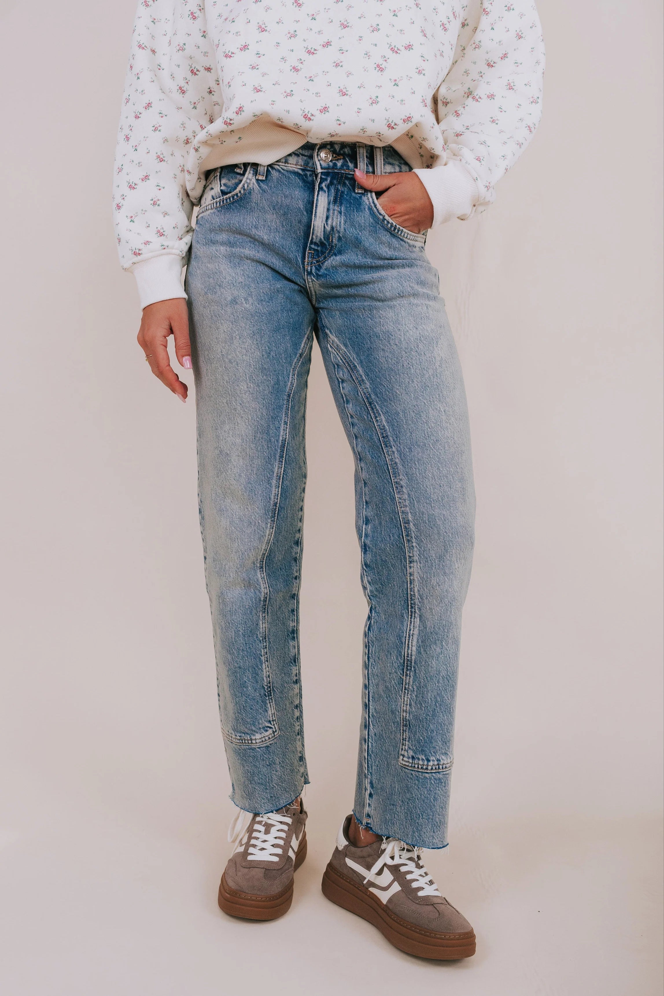 Risk Taker Mid-Rise Jeans