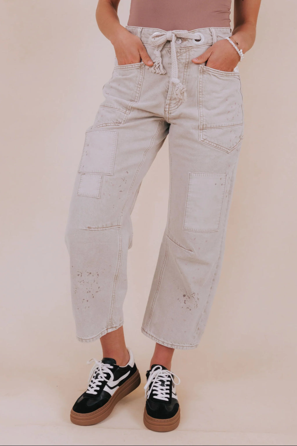 On Barrel Jeans - 2 Colors!