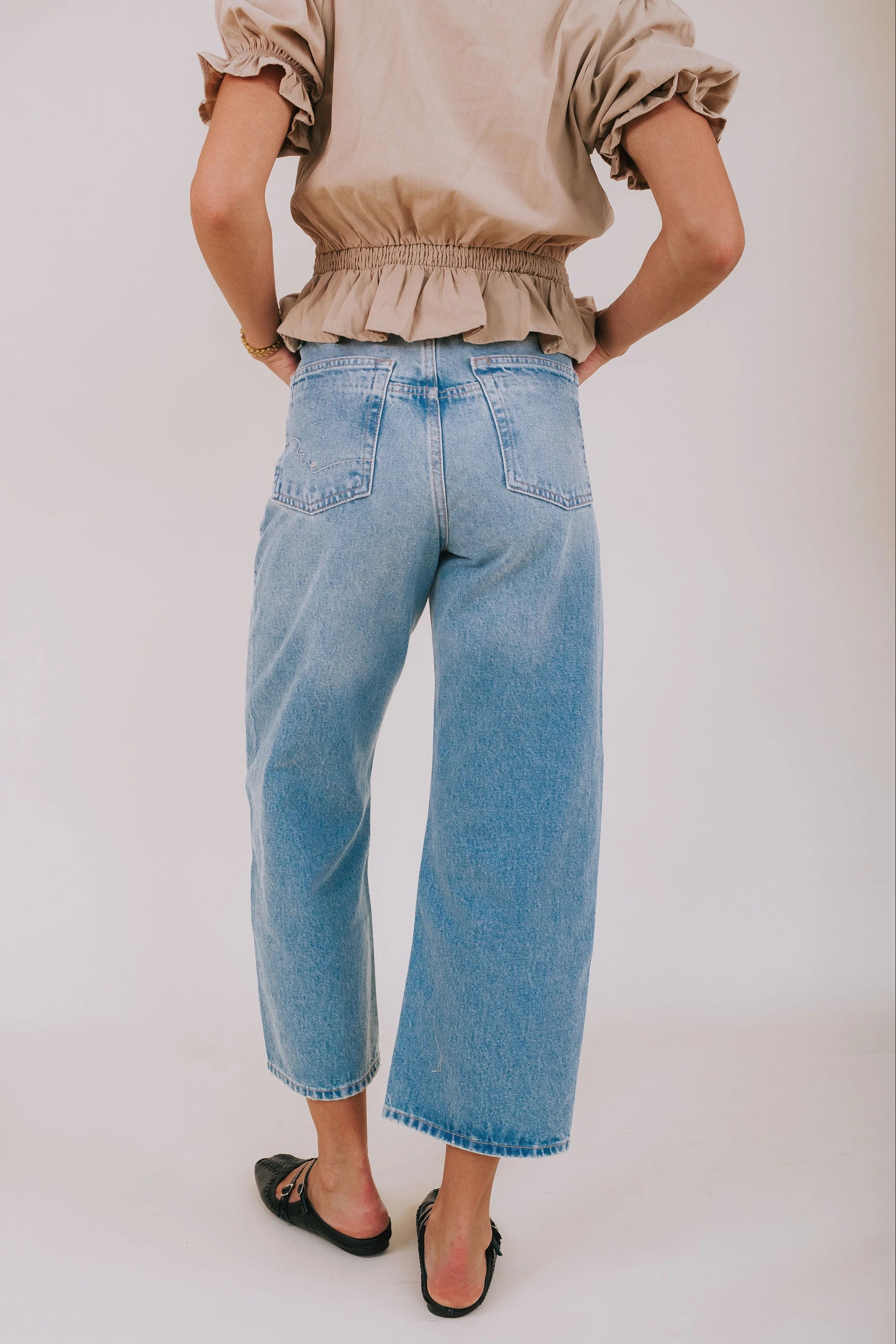 Deep Trance Dropped Boyfriend Jeans - 3 Colors!