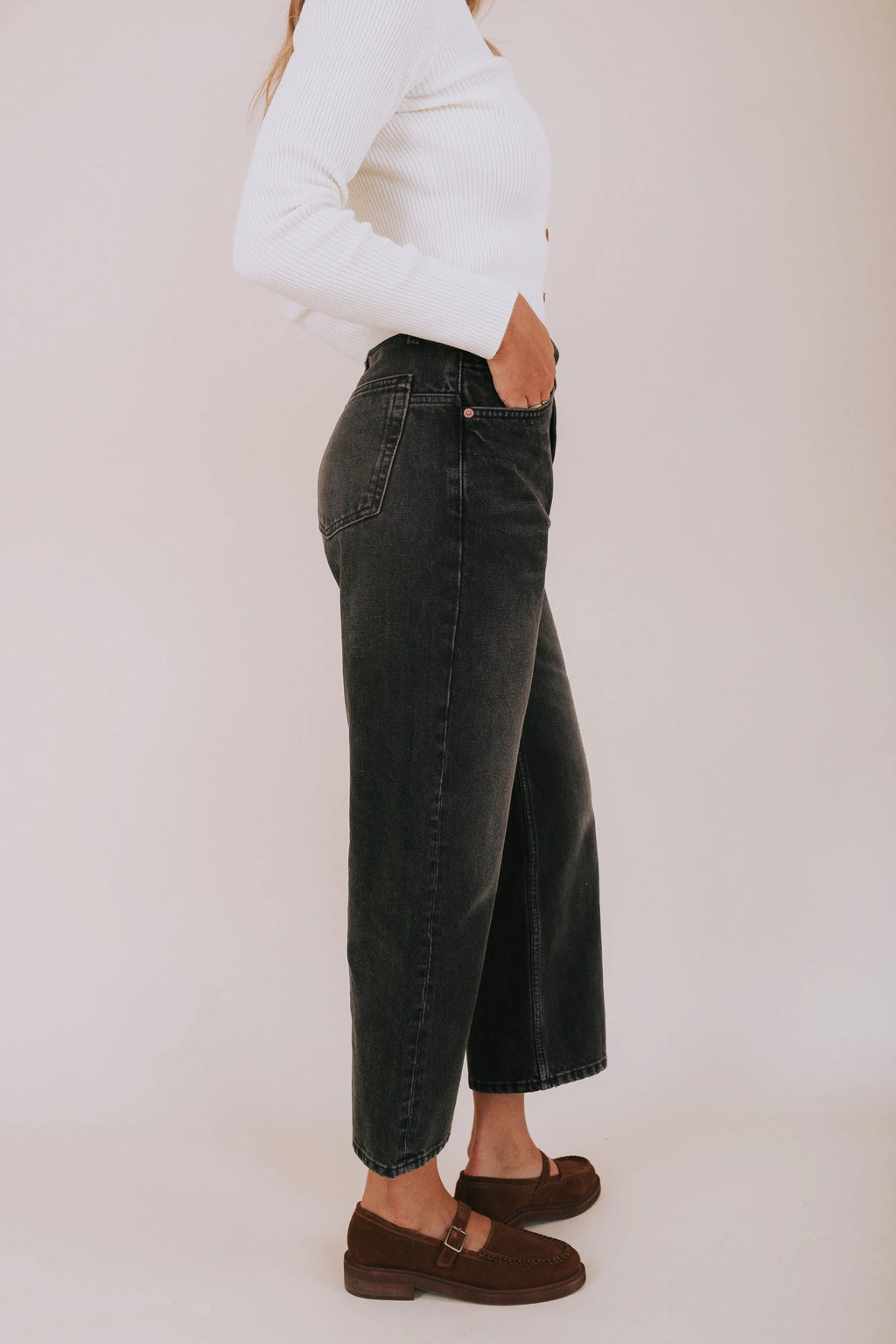 Deep Trance Dropped Boyfriend Jeans - 3 Colors!