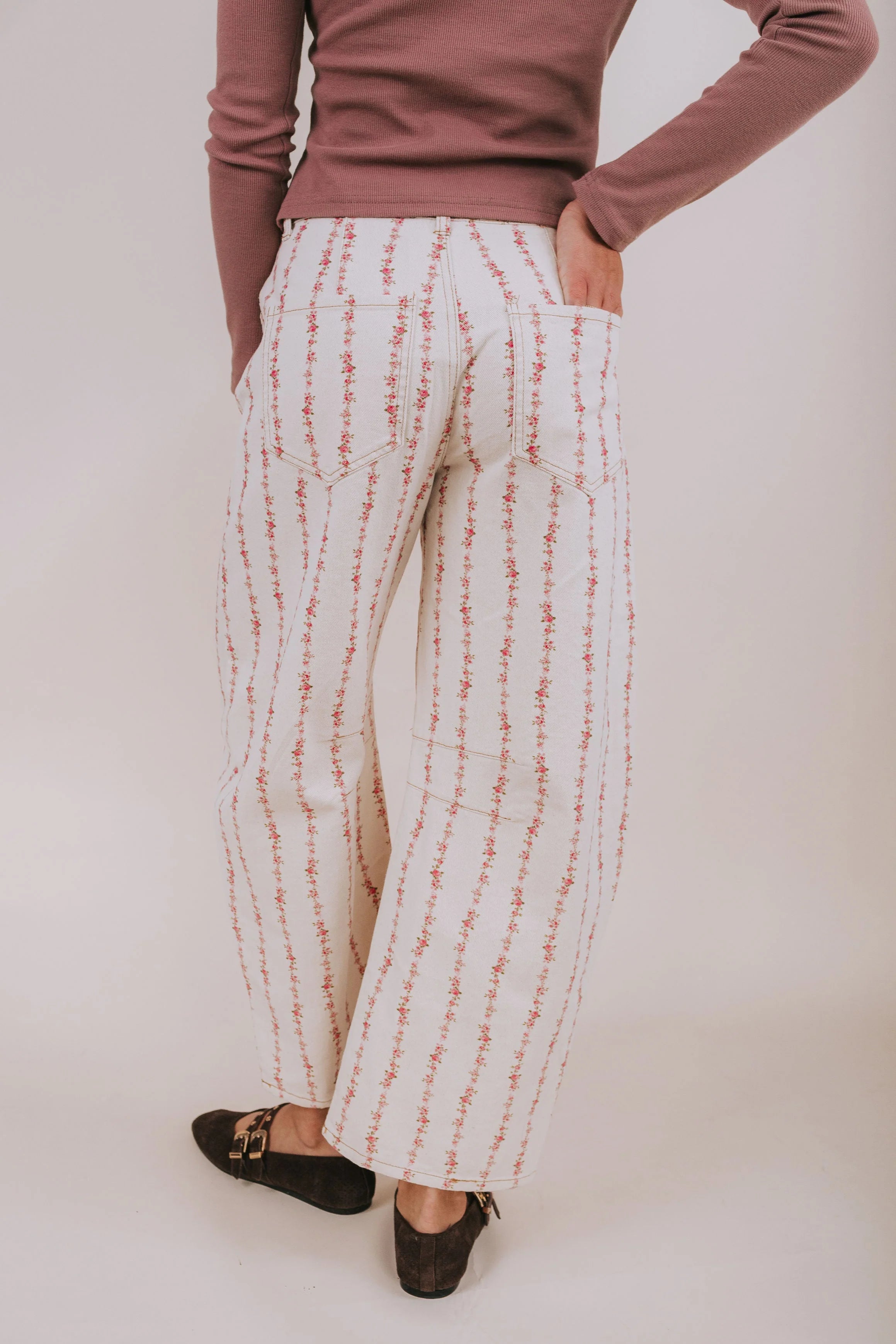 Flirty Florals Jeans