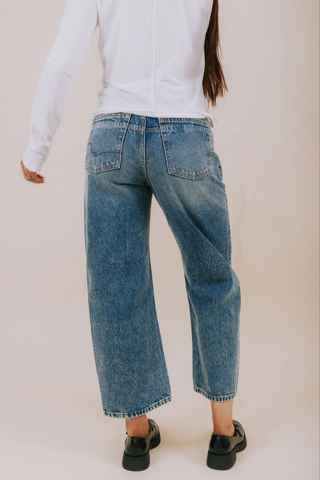 Deep Trance Dropped Boyfriend Jeans - 3 Colors!