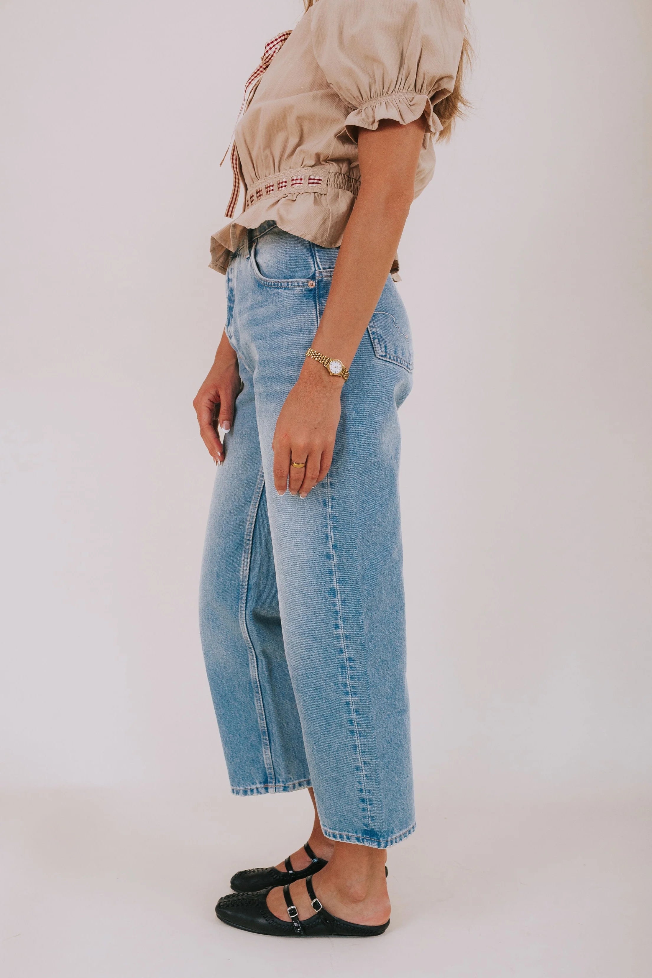 Deep Trance Dropped Boyfriend Jeans - 3 Colors!